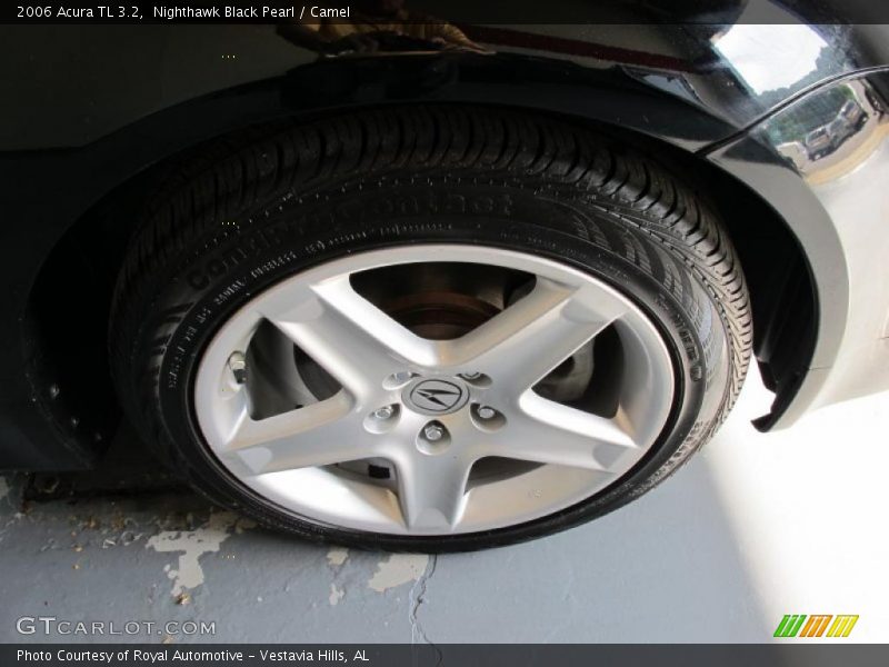 Nighthawk Black Pearl / Camel 2006 Acura TL 3.2