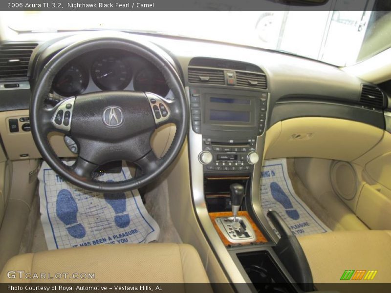 Nighthawk Black Pearl / Camel 2006 Acura TL 3.2