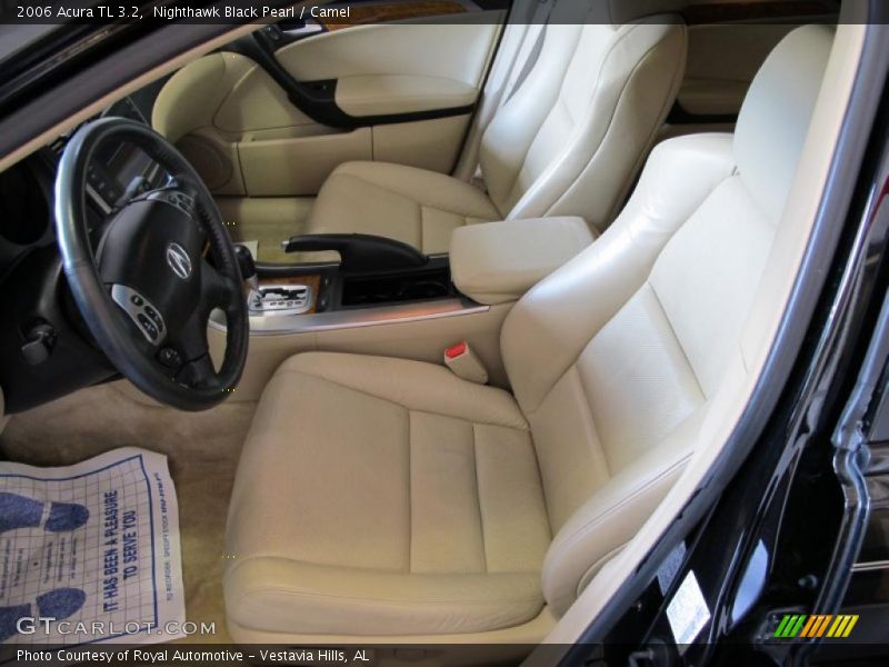 Nighthawk Black Pearl / Camel 2006 Acura TL 3.2