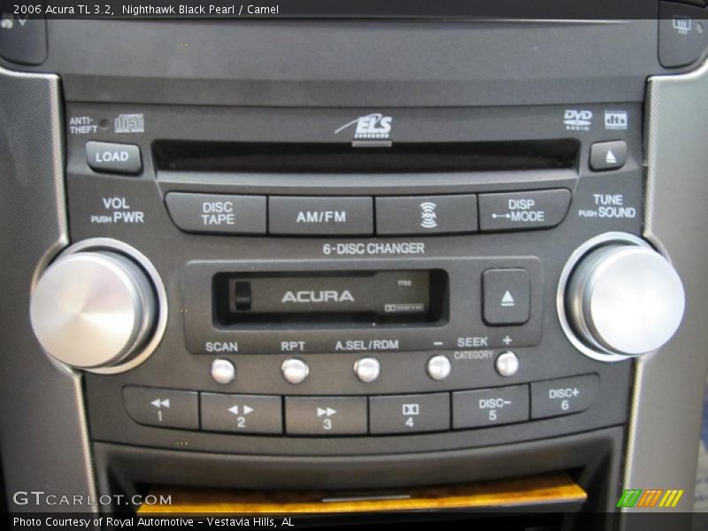 Nighthawk Black Pearl / Camel 2006 Acura TL 3.2