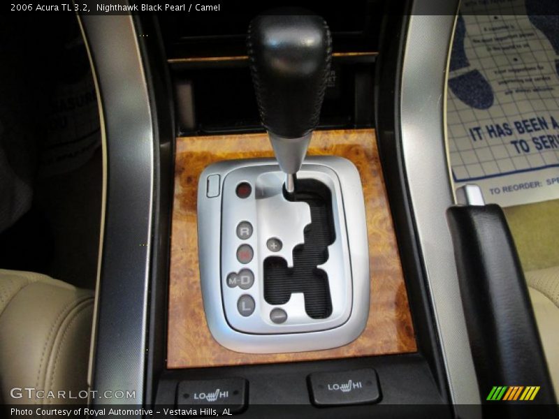 Nighthawk Black Pearl / Camel 2006 Acura TL 3.2