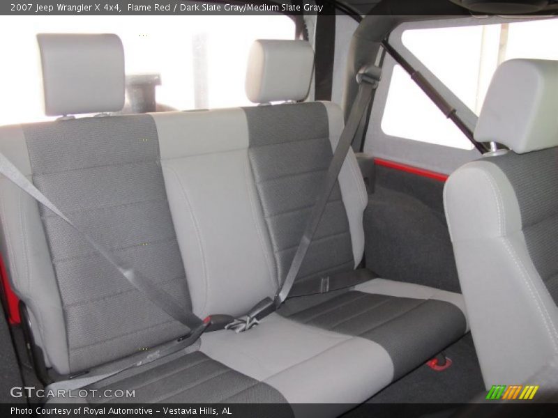 Flame Red / Dark Slate Gray/Medium Slate Gray 2007 Jeep Wrangler X 4x4