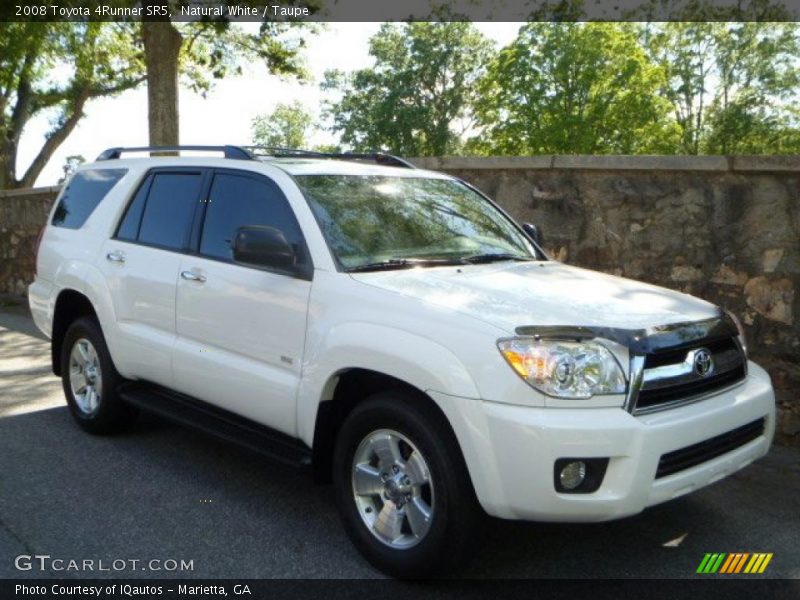 Natural White / Taupe 2008 Toyota 4Runner SR5