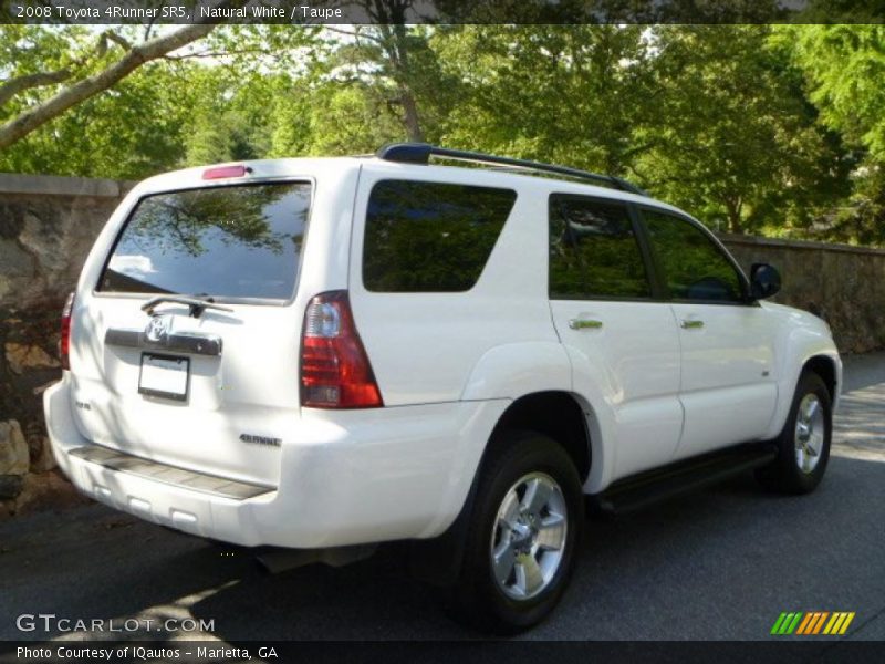 Natural White / Taupe 2008 Toyota 4Runner SR5