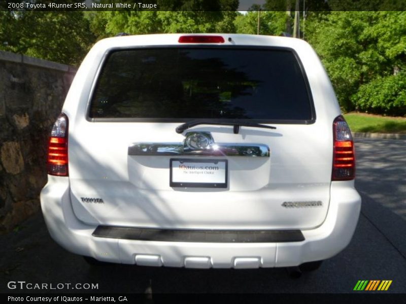 Natural White / Taupe 2008 Toyota 4Runner SR5