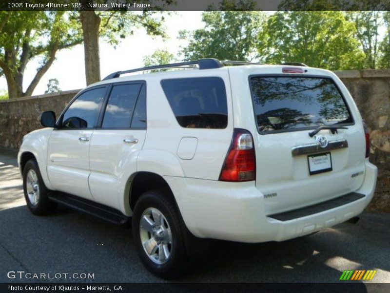 Natural White / Taupe 2008 Toyota 4Runner SR5