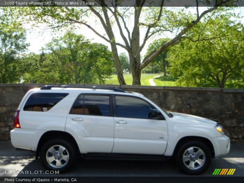 Natural White / Taupe 2008 Toyota 4Runner SR5