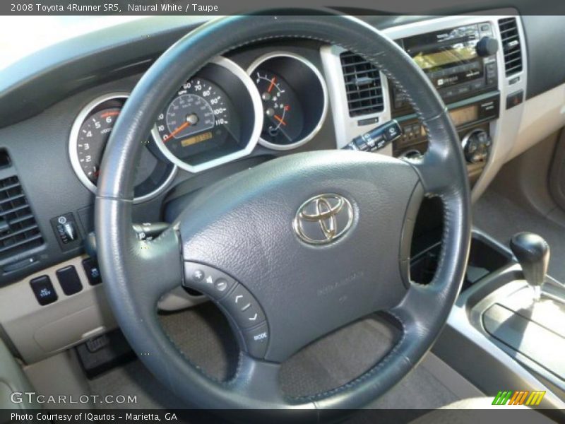 Natural White / Taupe 2008 Toyota 4Runner SR5