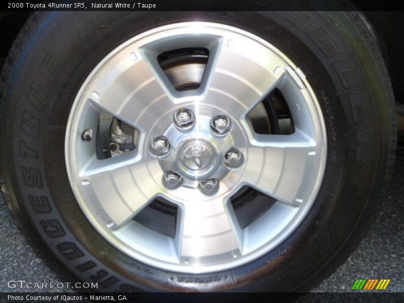 Natural White / Taupe 2008 Toyota 4Runner SR5