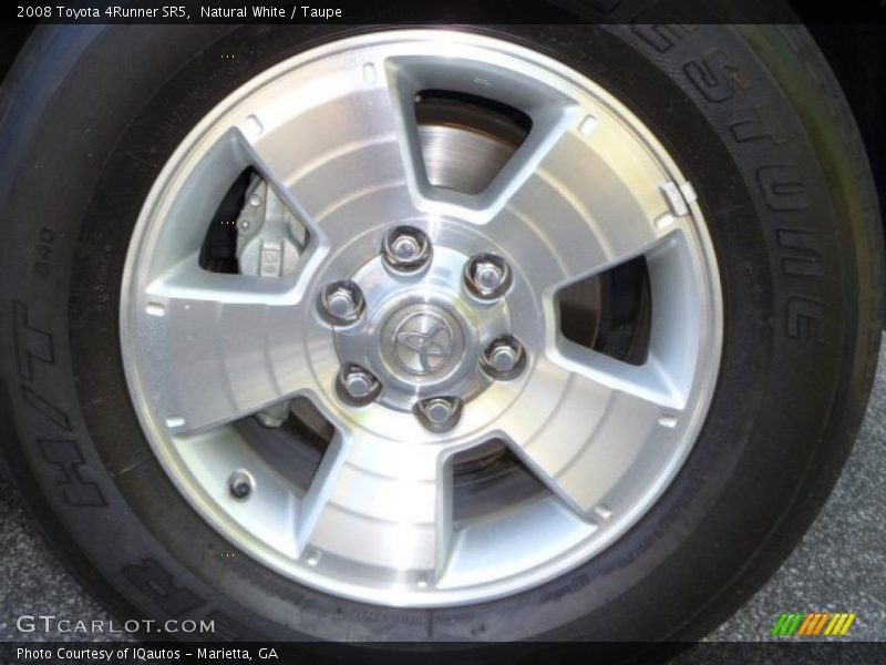 Natural White / Taupe 2008 Toyota 4Runner SR5