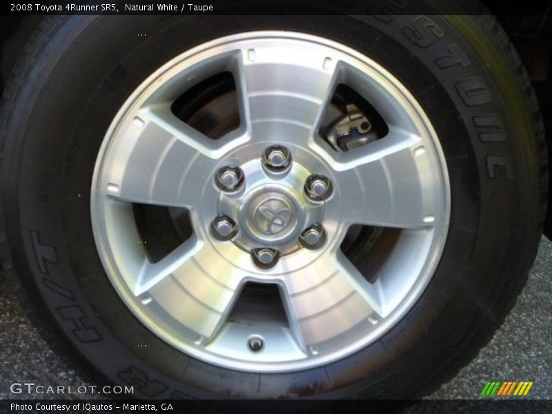 Natural White / Taupe 2008 Toyota 4Runner SR5