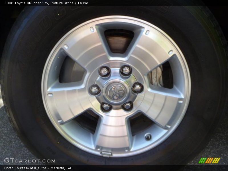Natural White / Taupe 2008 Toyota 4Runner SR5