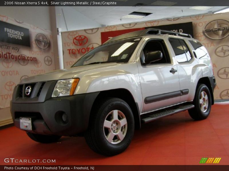 Silver Lightning Metallic / Steel/Graphite 2006 Nissan Xterra S 4x4