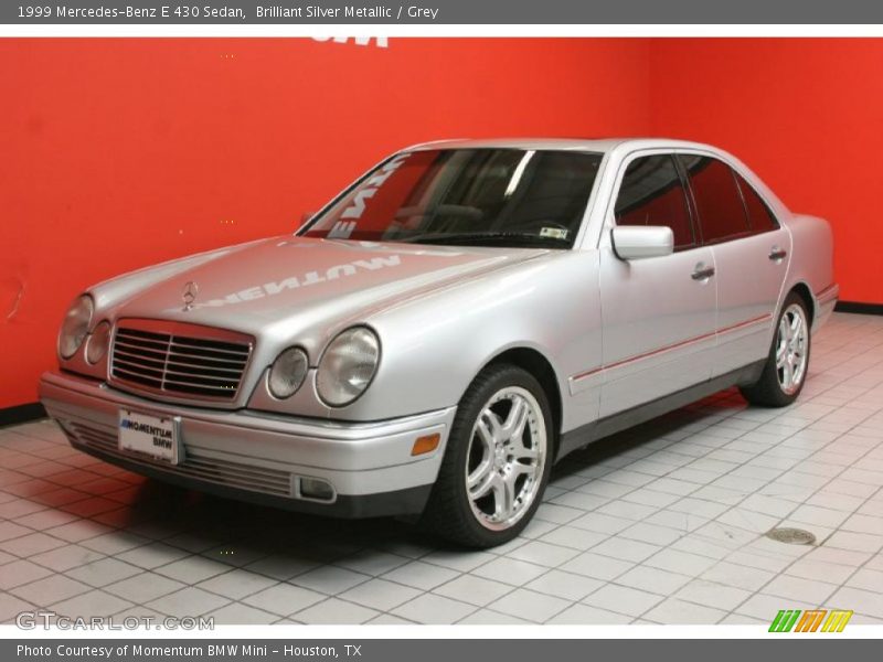 Brilliant Silver Metallic / Grey 1999 Mercedes-Benz E 430 Sedan