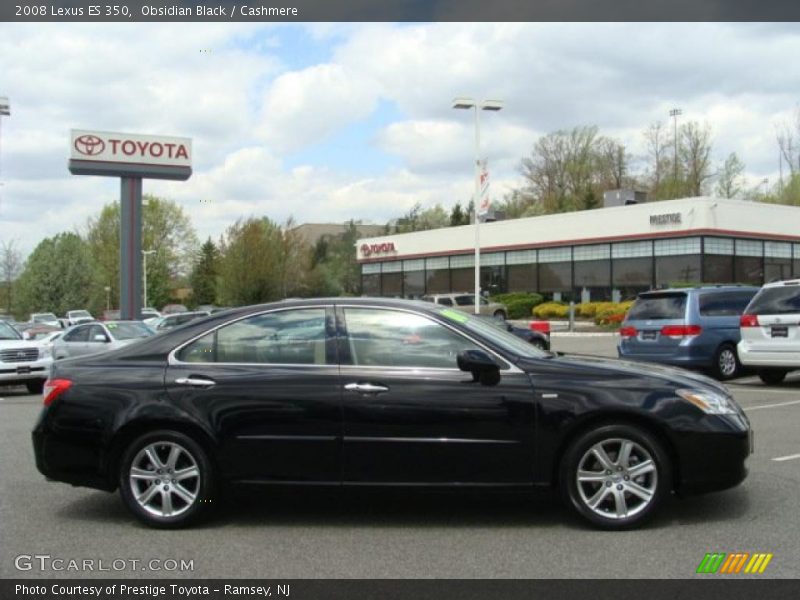 Obsidian Black / Cashmere 2008 Lexus ES 350
