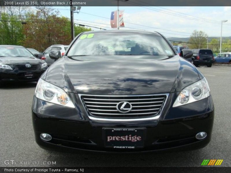 Obsidian Black / Cashmere 2008 Lexus ES 350