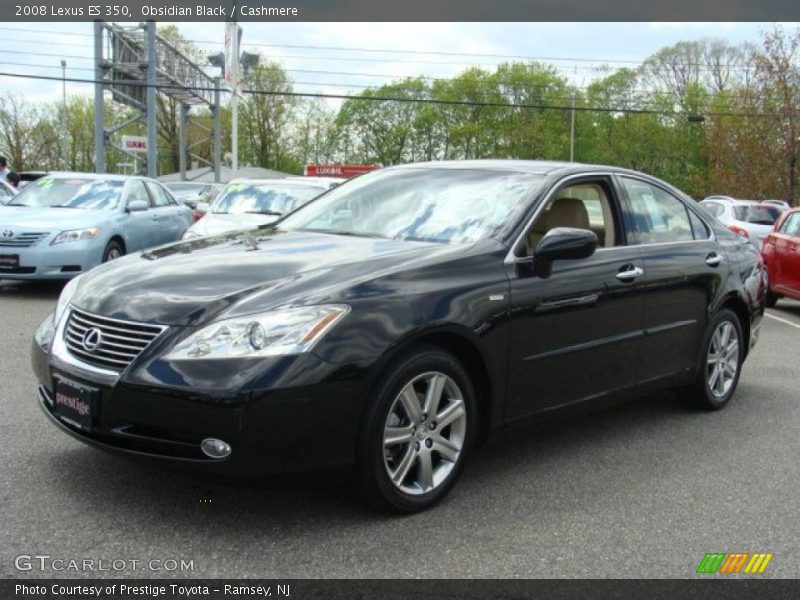 Obsidian Black / Cashmere 2008 Lexus ES 350