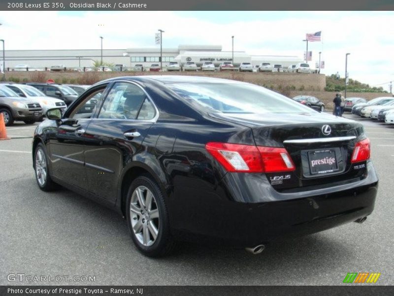 Obsidian Black / Cashmere 2008 Lexus ES 350