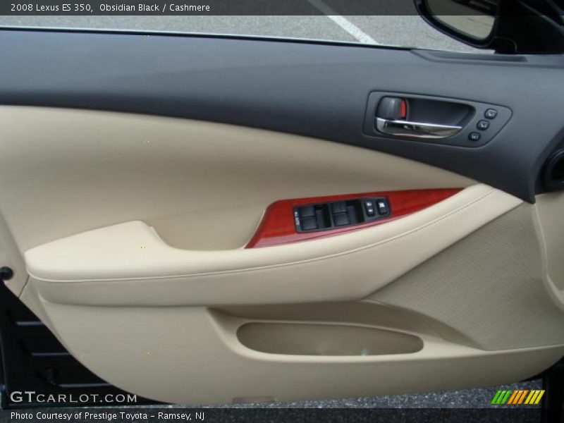 Obsidian Black / Cashmere 2008 Lexus ES 350