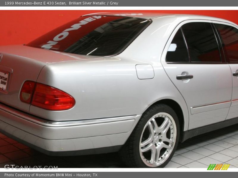 Brilliant Silver Metallic / Grey 1999 Mercedes-Benz E 430 Sedan