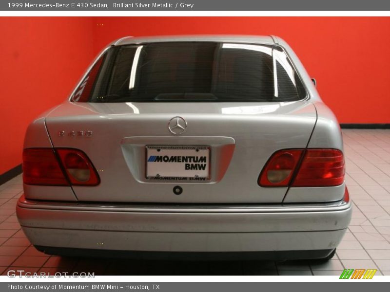 Brilliant Silver Metallic / Grey 1999 Mercedes-Benz E 430 Sedan