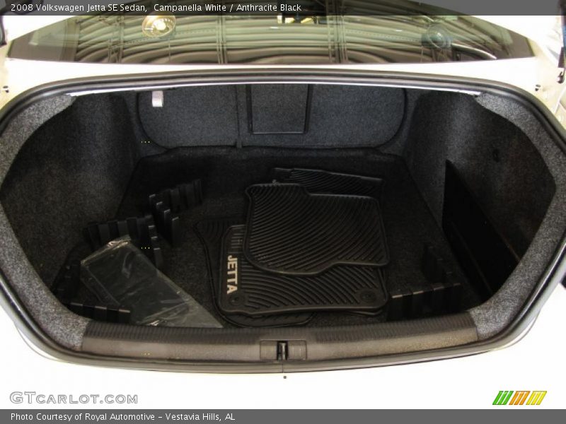 Campanella White / Anthracite Black 2008 Volkswagen Jetta SE Sedan