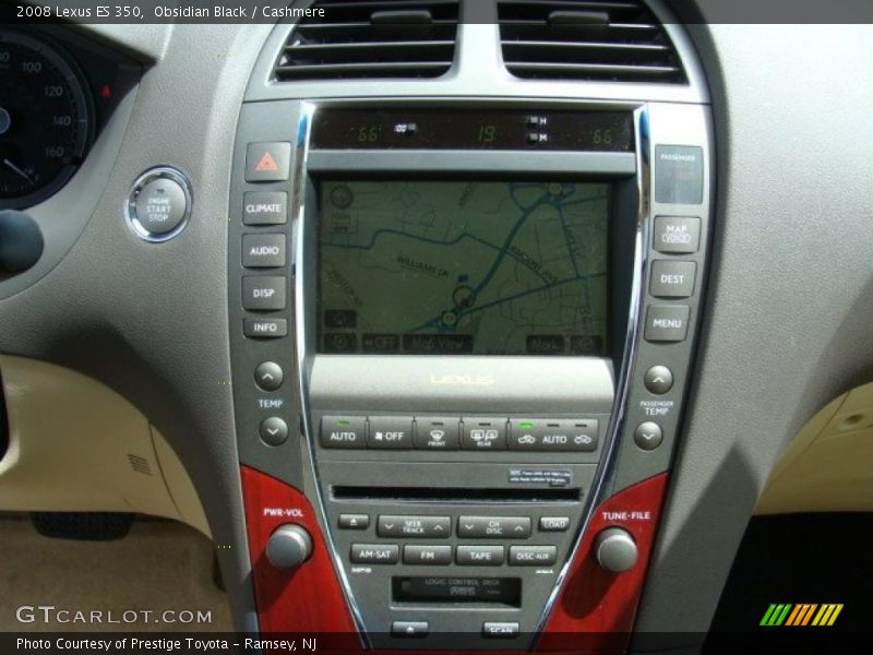 Obsidian Black / Cashmere 2008 Lexus ES 350