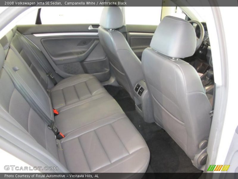 Campanella White / Anthracite Black 2008 Volkswagen Jetta SE Sedan