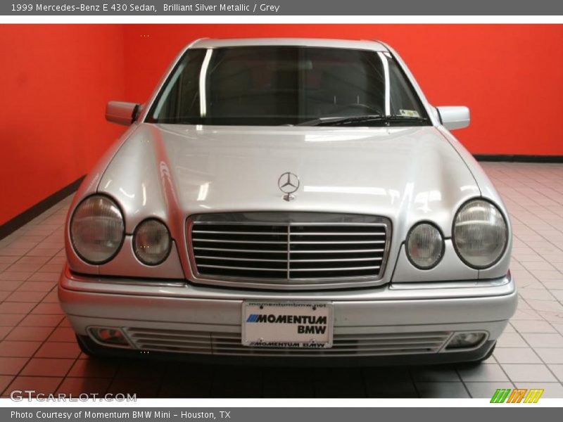 Brilliant Silver Metallic / Grey 1999 Mercedes-Benz E 430 Sedan