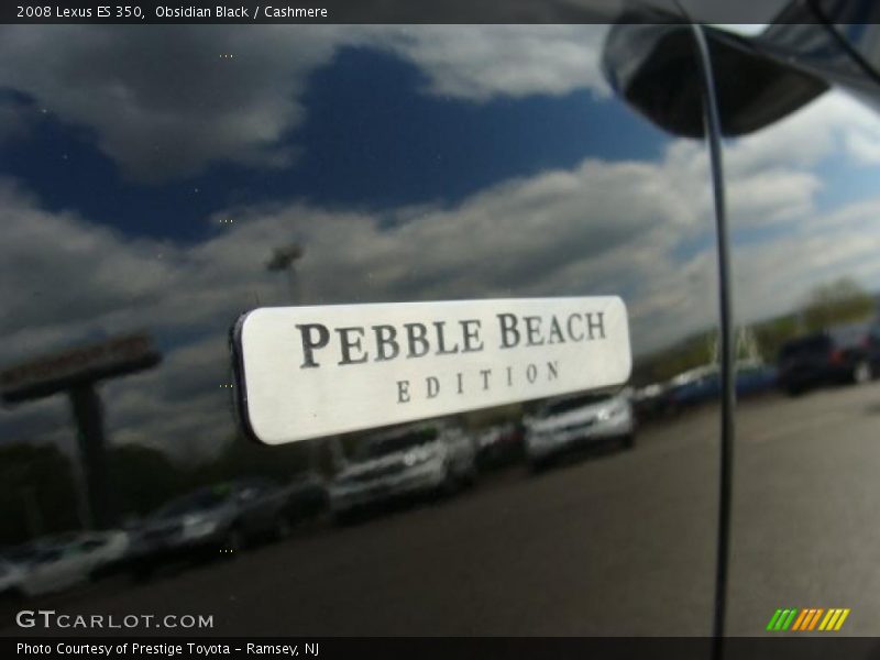 Obsidian Black / Cashmere 2008 Lexus ES 350