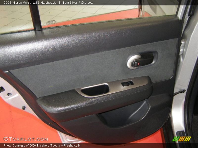 Brilliant Silver / Charcoal 2008 Nissan Versa 1.8 S Hatchback