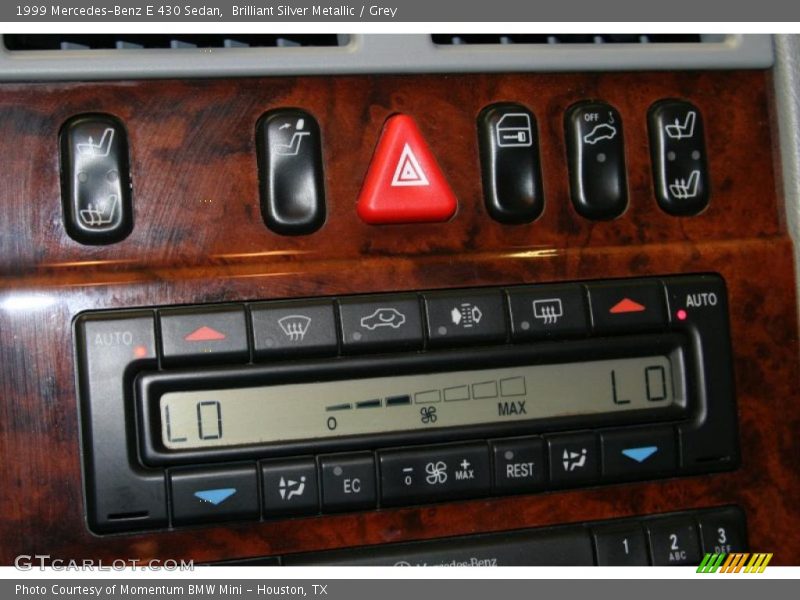 Controls of 1999 E 430 Sedan