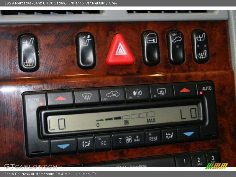 Controls of 1999 E 430 Sedan