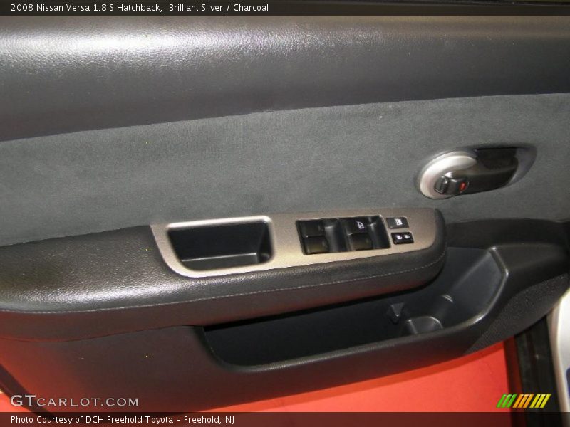 Brilliant Silver / Charcoal 2008 Nissan Versa 1.8 S Hatchback