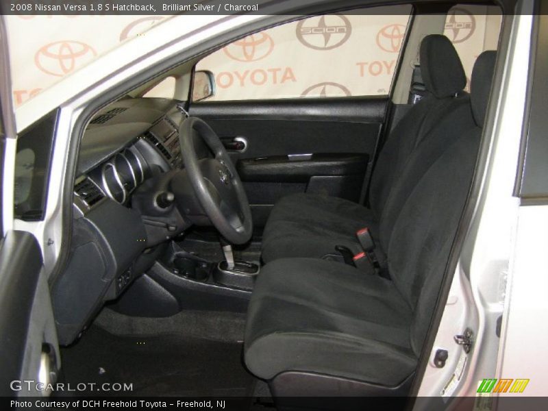 Brilliant Silver / Charcoal 2008 Nissan Versa 1.8 S Hatchback