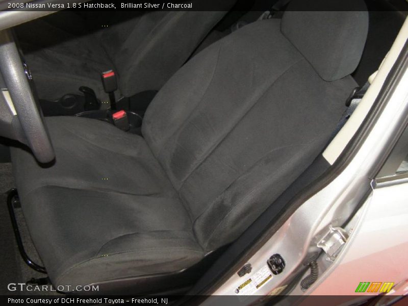 Brilliant Silver / Charcoal 2008 Nissan Versa 1.8 S Hatchback