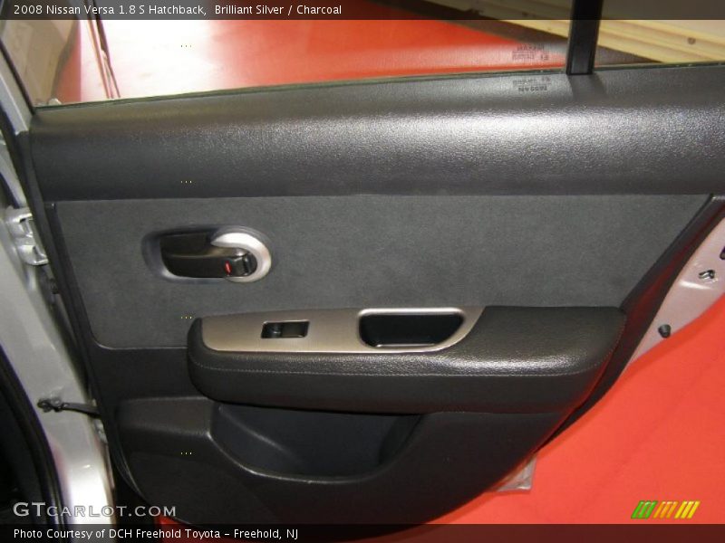 Brilliant Silver / Charcoal 2008 Nissan Versa 1.8 S Hatchback