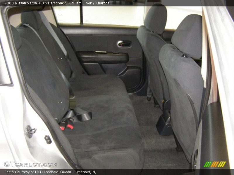 Brilliant Silver / Charcoal 2008 Nissan Versa 1.8 S Hatchback