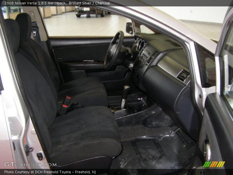 Brilliant Silver / Charcoal 2008 Nissan Versa 1.8 S Hatchback
