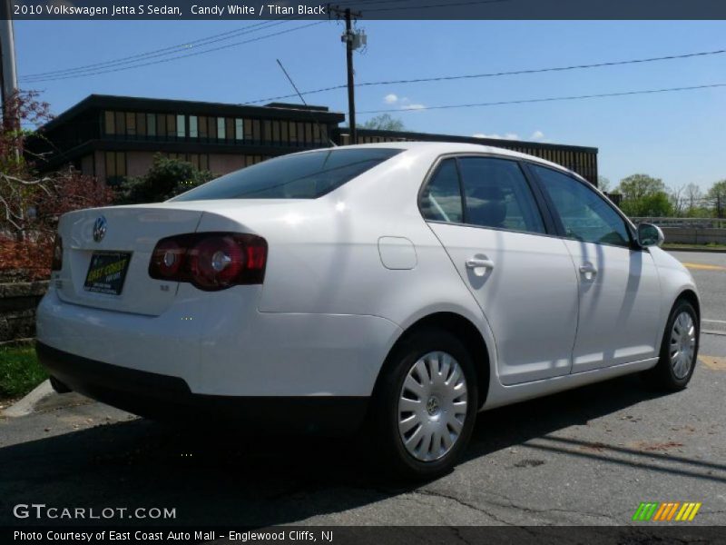 Candy White / Titan Black 2010 Volkswagen Jetta S Sedan