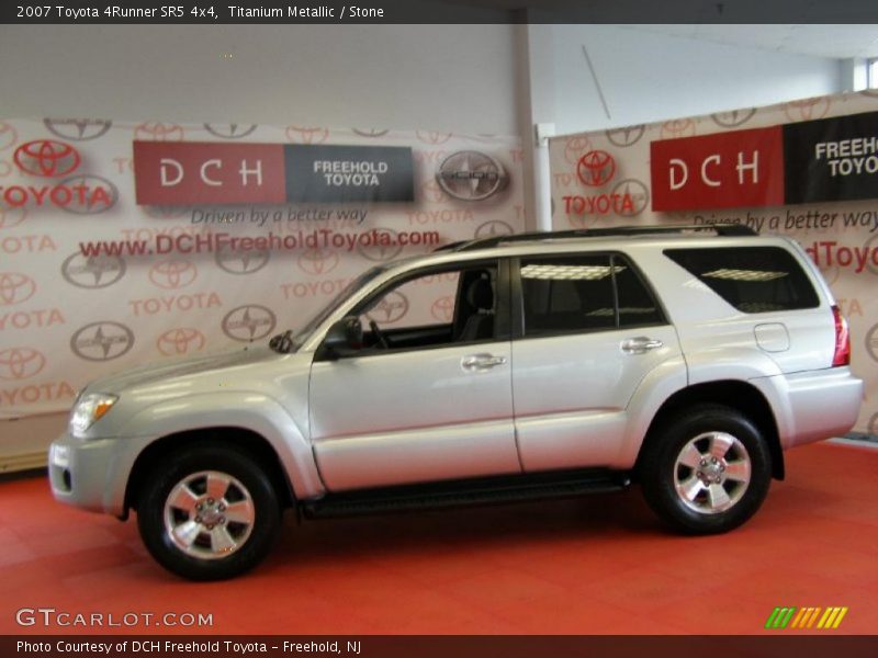 Titanium Metallic / Stone 2007 Toyota 4Runner SR5 4x4