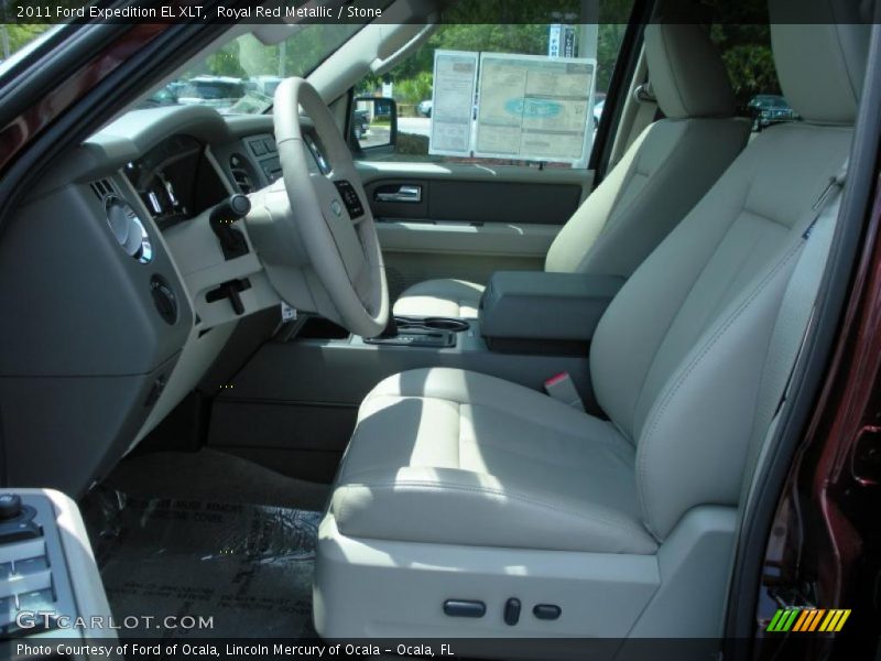  2011 Expedition EL XLT Stone Interior