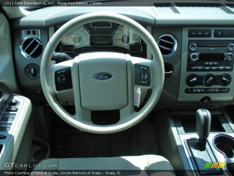 Dashboard of 2011 Expedition EL XLT