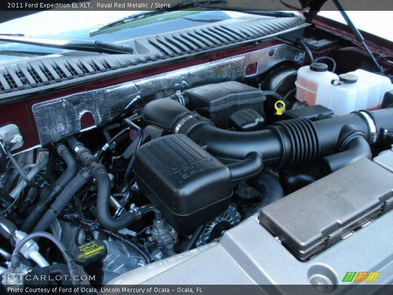  2011 Expedition EL XLT Engine - 5.4 Liter SOHC 24-Valve Flex-Fuel V8