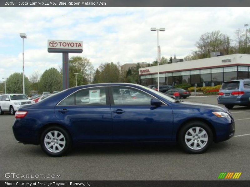 Blue Ribbon Metallic / Ash 2008 Toyota Camry XLE V6