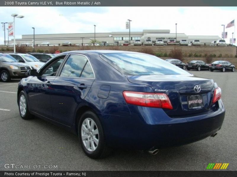 Blue Ribbon Metallic / Ash 2008 Toyota Camry XLE V6