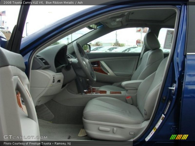 Blue Ribbon Metallic / Ash 2008 Toyota Camry XLE V6