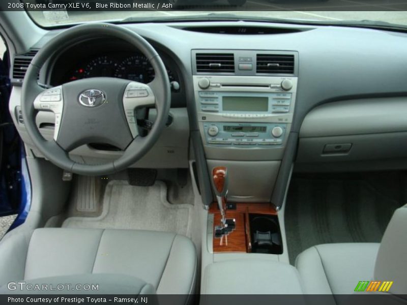 Blue Ribbon Metallic / Ash 2008 Toyota Camry XLE V6