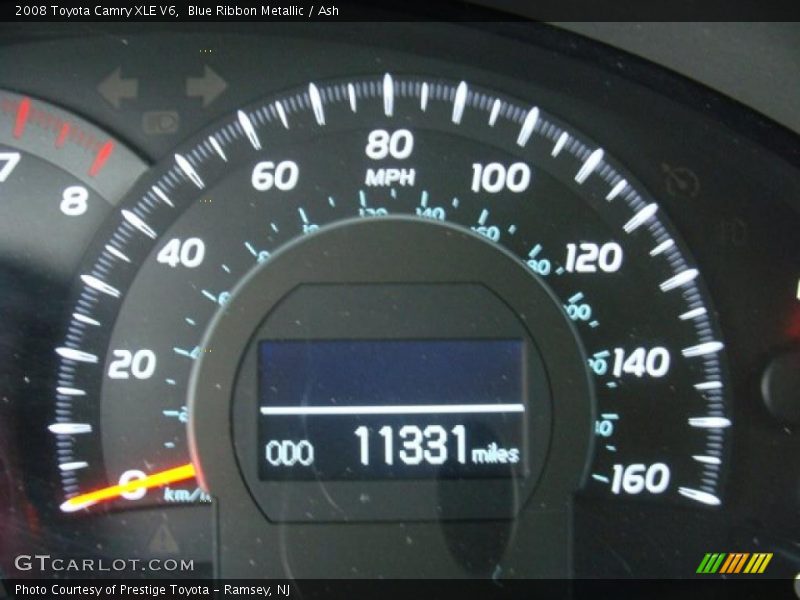 Blue Ribbon Metallic / Ash 2008 Toyota Camry XLE V6