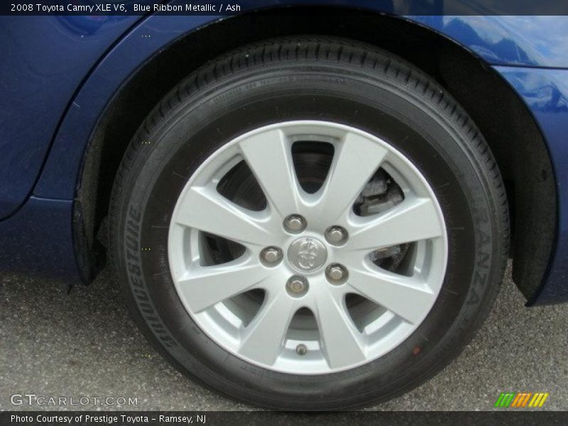 Blue Ribbon Metallic / Ash 2008 Toyota Camry XLE V6